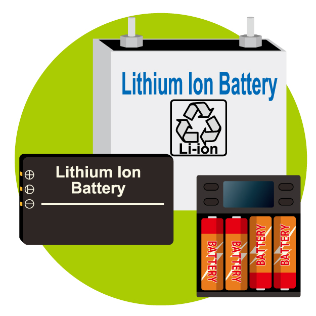 リチウムイオン電池内蔵型製品の適正処理